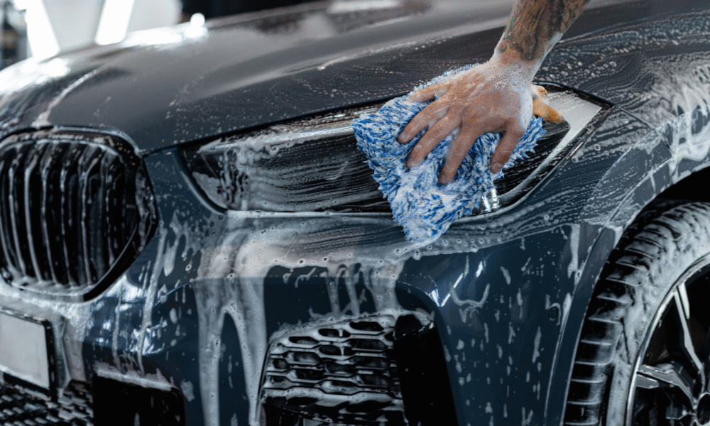 car cleaning self service